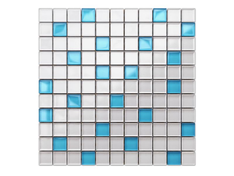 Mozaika szklana Ilcom simple blue 30x30cm 1 szt.