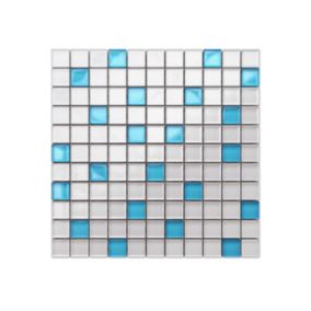 Mozaika szklana Ilcom simple blue 30x30cm 1 szt.