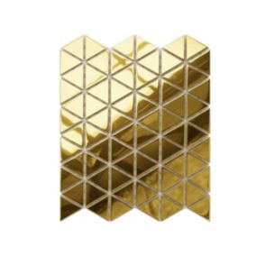 Mozaika szklana Ilcom triangle blanket złota gold 26.3 x 30.3 cm 1 szt.