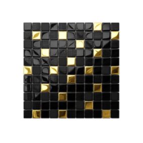 Mozaika szklana Ilcom volcano gold 30x30cm 1 szt.