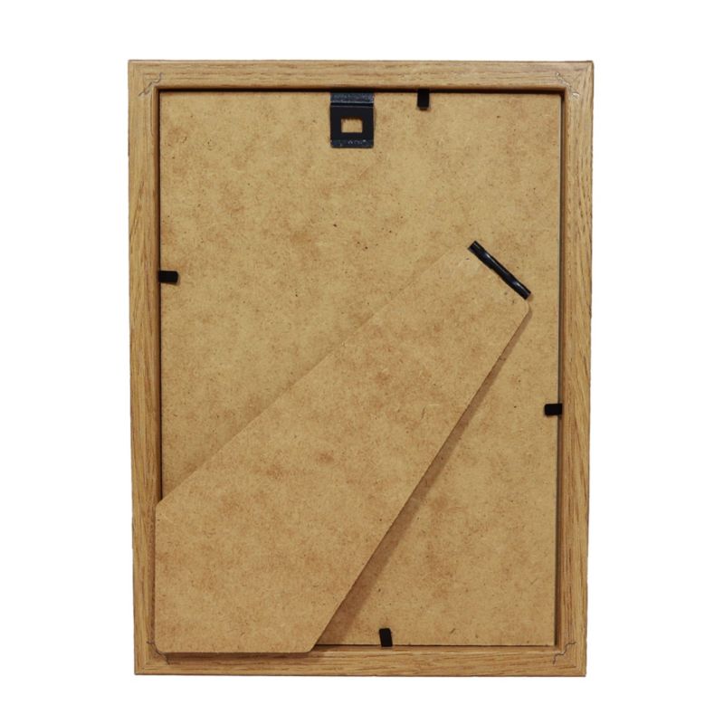 Multiramka BD art Basic 17x23 passe-partout 2 zdjęcia 10x15 dębowa 1 szt.