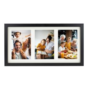 Multiramka BD art Basic 18x35 na 3 zdjęcia 10x15 cm czarna 1 szt.