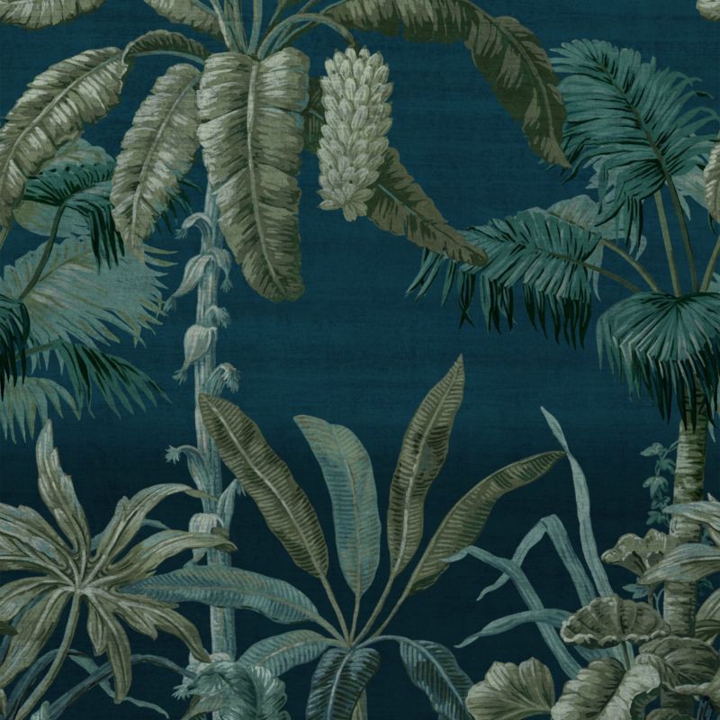 Mural winylowy na flizelinie GoodHome Tugtu tropikalny niebieski