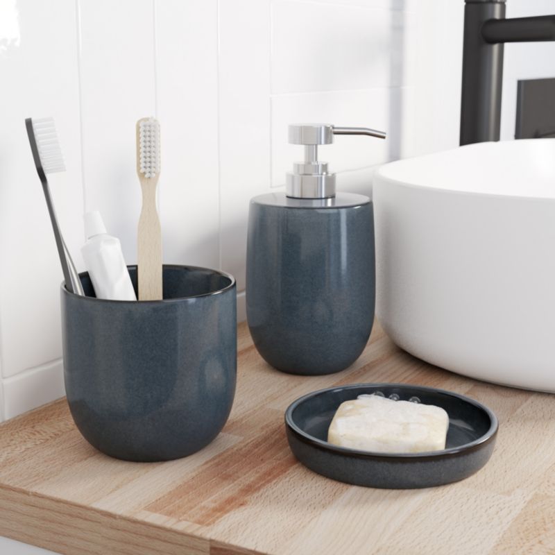 Mydelniczka GoodHome Boann niebieska