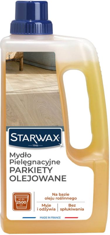 Mydło pielęgnacyjne do parkietów olejowanych Starwax 1 l