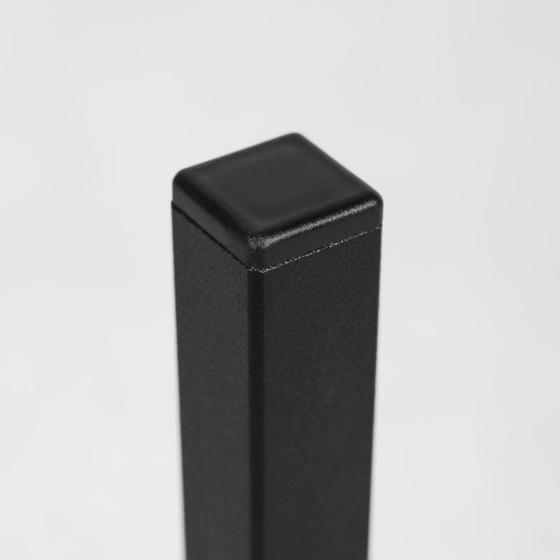 Nóżki meblowe czarne metalowe 20 cm komplet 4 sztuki styl loftowy 1 szt.
