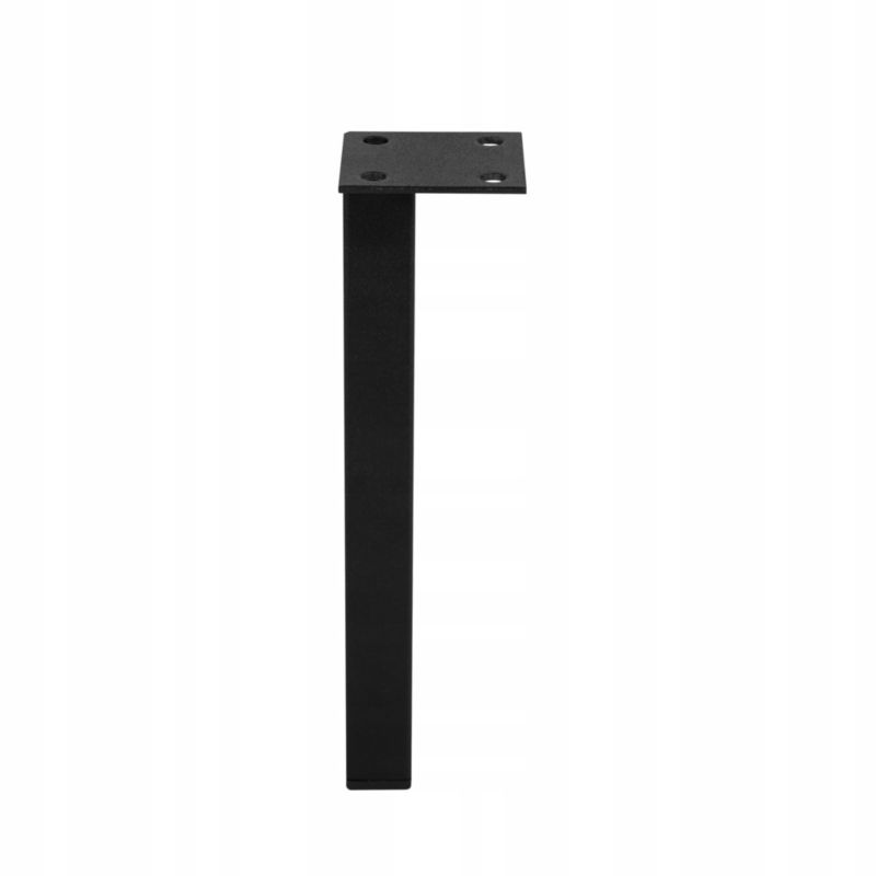 Nóżki meblowe czarne metalowe 20 cm komplet 4 sztuki styl loftowy 1 szt.