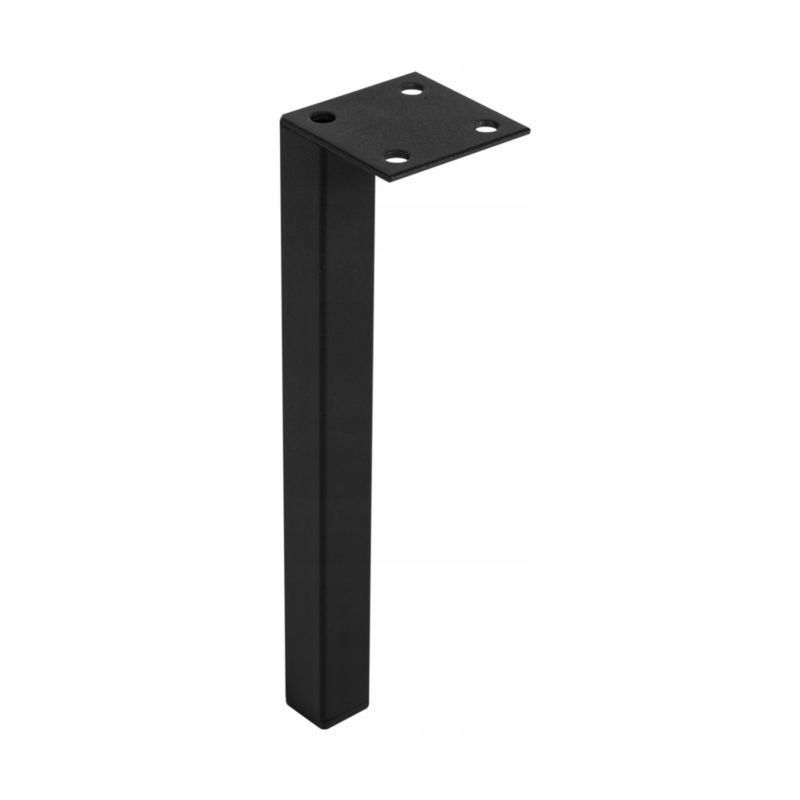 Nóżki meblowe czarne metalowe 20 cm komplet 4 sztuki styl loftowy 1 szt.