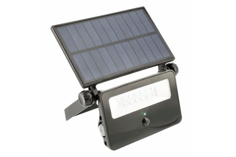 Naświetlacz GTV Lumos 10W 6400K czarny z czujnikiem ruchu IP65 1 szt.