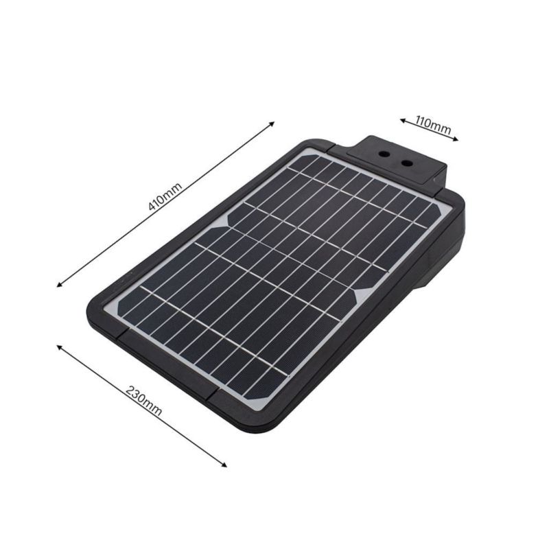 Naświetlacz solarny LED Eko-Light czarny LED 15W  1650lm  IP65 wym: 41 x 23 x 5 cm metal - 1 szt.