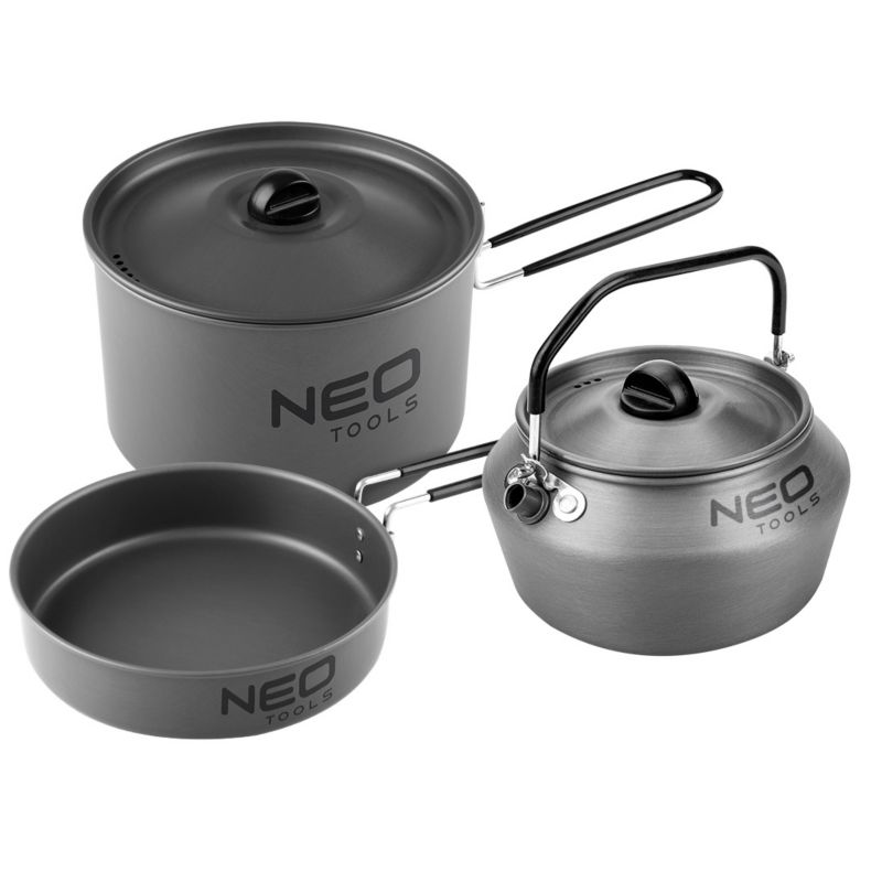 Naczynia turystyczne NEO TOOLS 3 w 1 1 szt