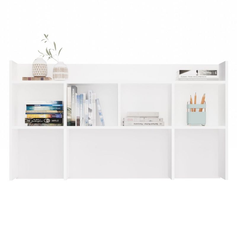 Nadstawka do Biurka Topeshop NADSTAWKA DO BIURKA 130 cm Biały 128x70x18 cm 1 szt.
