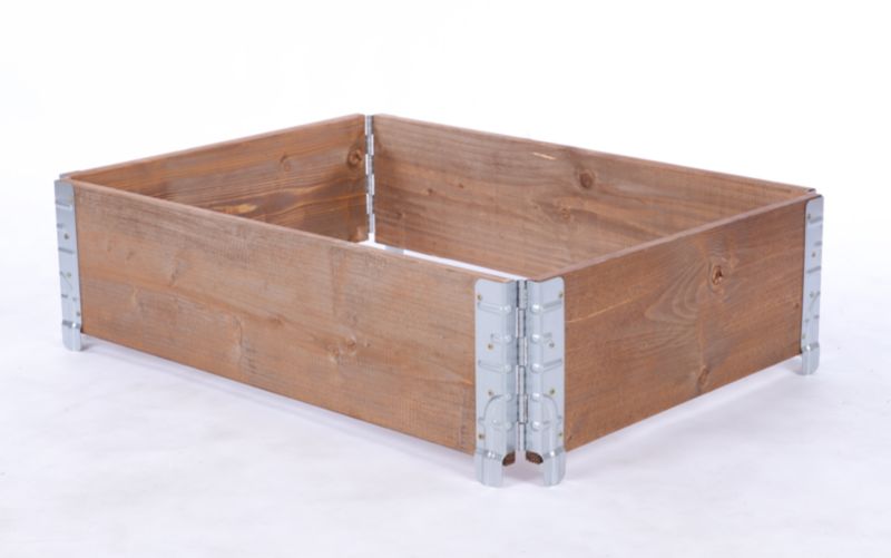 Nadstawka paletowa MODO24 impregnowana brązowa do grządki i zielnika 60 x 80 cm 2 szt.