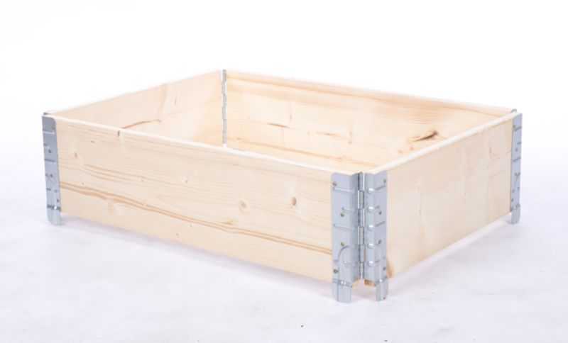 Nadstawka paletowa MODO24 impregnowana przezroczysta do grządki i zielnika 60 x 80 cm 3 szt.