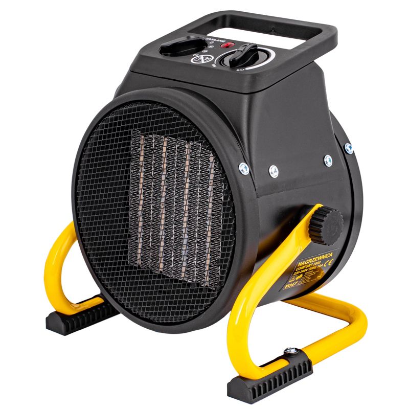 Nagrzewnica elektryczna  VOLT POLSKA grzejnik farelka z termostatem 2,5 kW COMFORT  1szt.