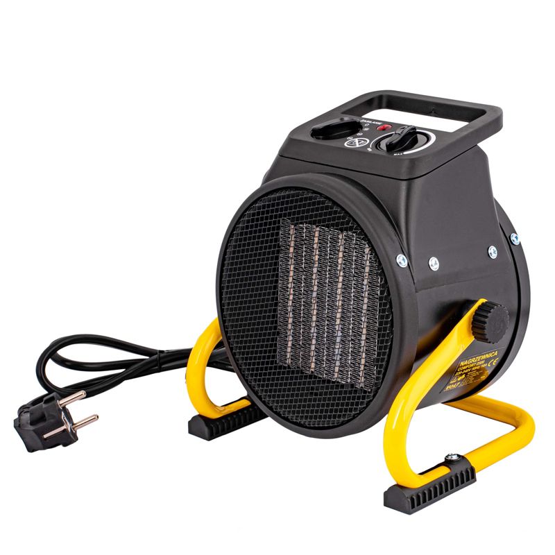 Nagrzewnica elektryczna  VOLT POLSKA grzejnik farelka z termostatem 2,5 kW COMFORT  1szt.