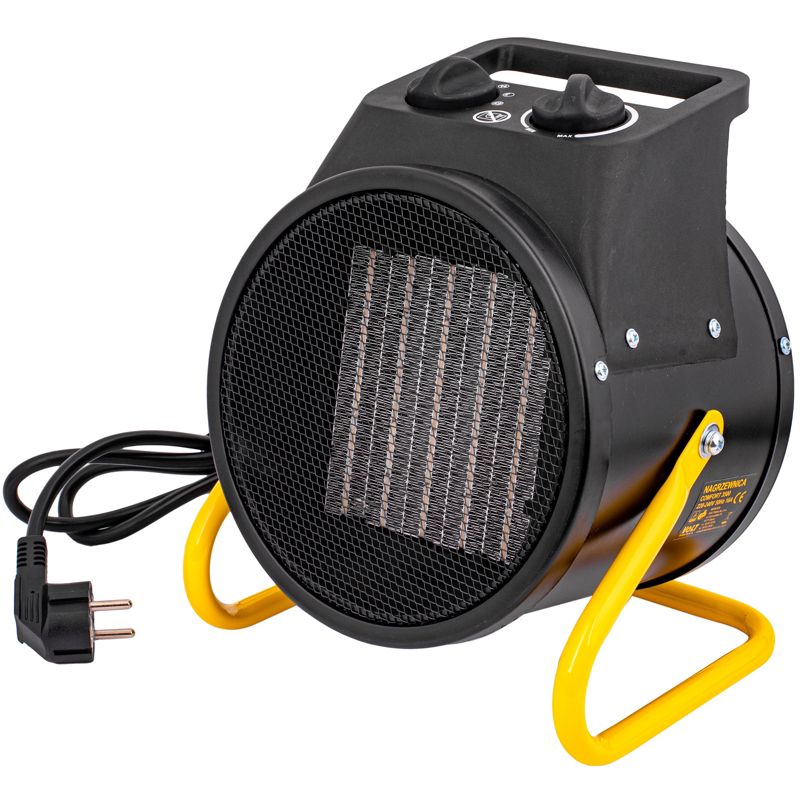 Nagrzewnica elektryczna VOLT POLSKA grzejnik farelka z termostatem 3,5 kW COMFORT 1szt.