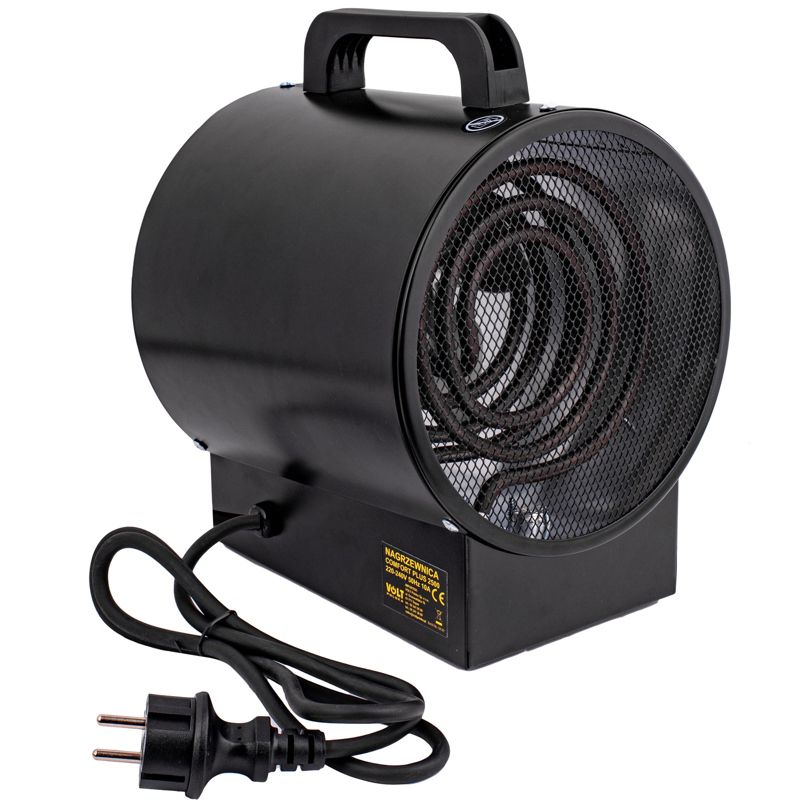 Nagrzewnica elektryczna VOLT POLSKA z termostatem 2,5 kW COMFORT PLUS 1szt.