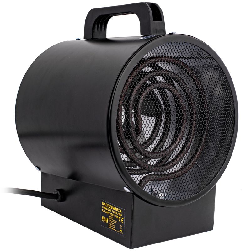 Nagrzewnica elektryczna VOLT POLSKA z termostatem 2,5 kW COMFORT PLUS 1szt.
