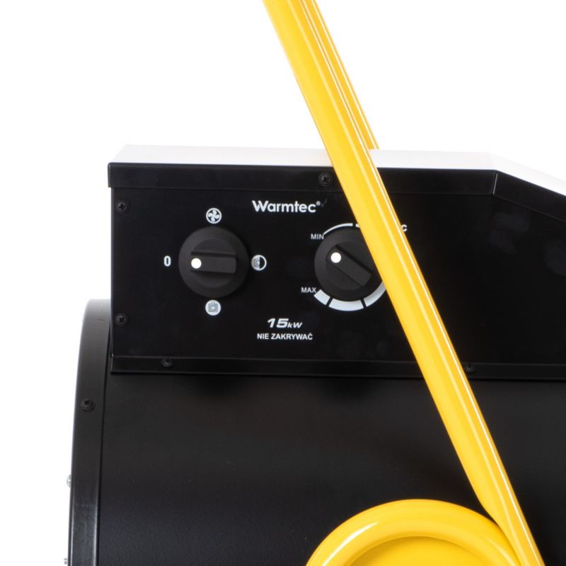 Nagrzewnica elektryczna Warmtec 15kW dmuchawa farelka termostat EWB-15 1szt.