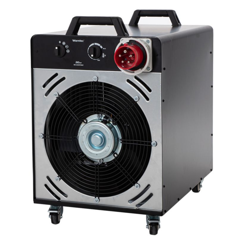 Nagrzewnica elektryczna Warmtec 30kW dmuchawa farelka termostat EWS-30 1szt.