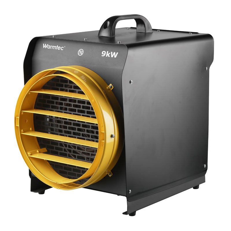 Nagrzewnica elektryczna Warmtec 9kW dmuchawa farelka termostat EWS-9 1szt.