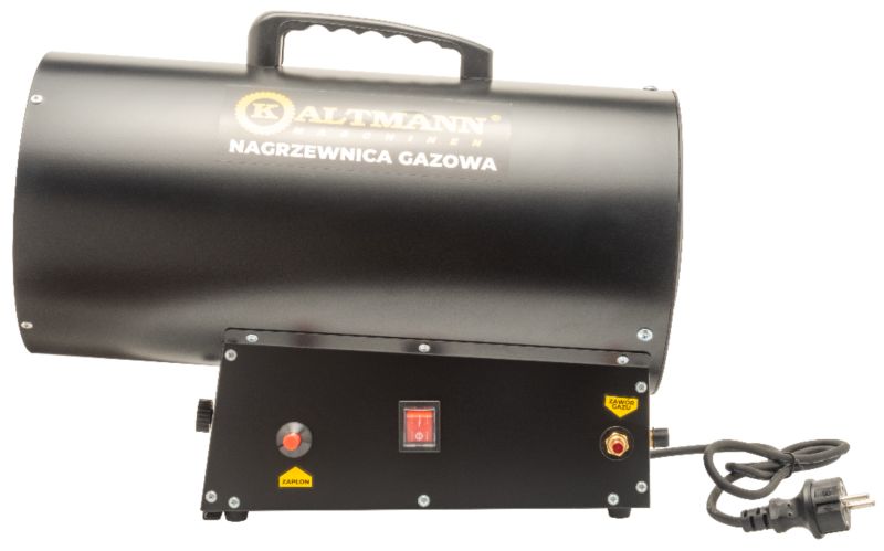 Nagrzewnica Gazowa Kaltmann K-GN30 30 kW LPG Zestaw z reduktorem 1 szt.