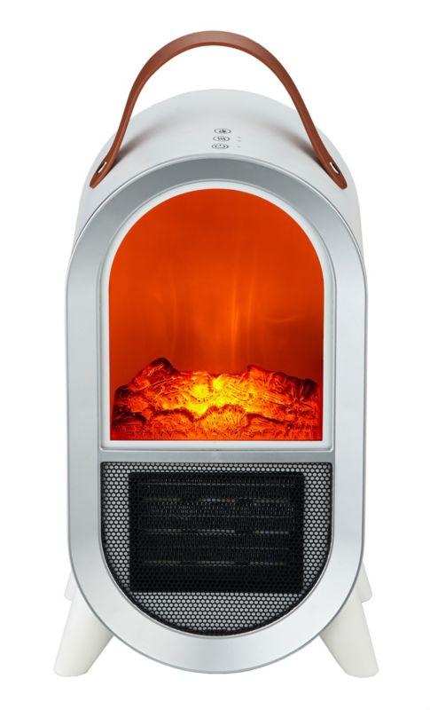 Nagrzewnica SKIVA ceramiczna  PTC z kominkiem LED 1500W - 1 szt
