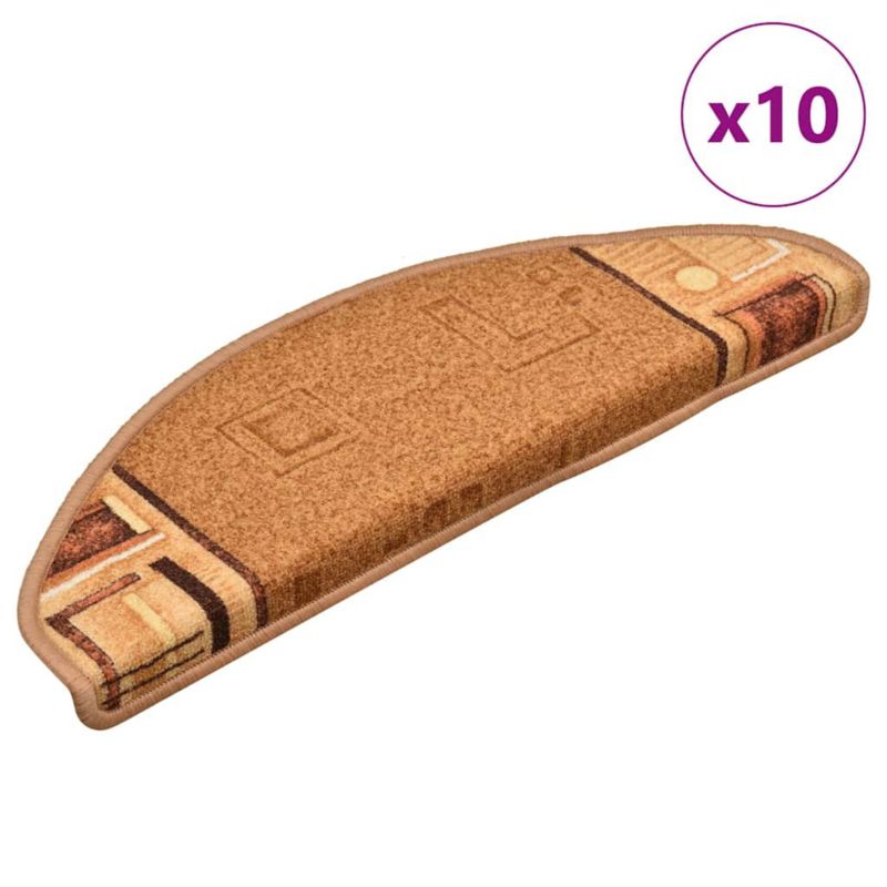 Nakładki na Schody WaszeMeble 21x65 cm Beżowe WM-149833 10 szt.