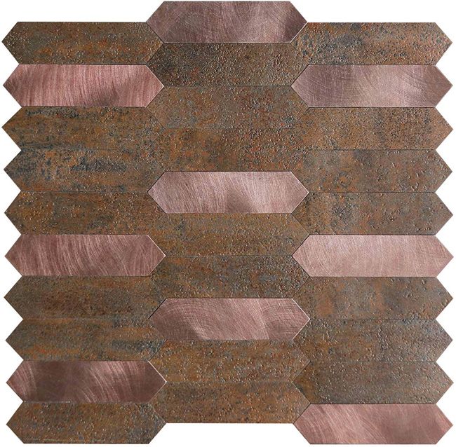Naklejka dekoracyjna kompozytowa rusty shapes