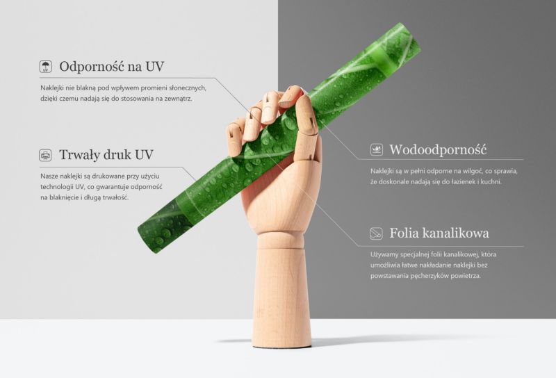 Naklejka na drzwi Wallfluent 85x205 cm Tłum kotów 1 szt.