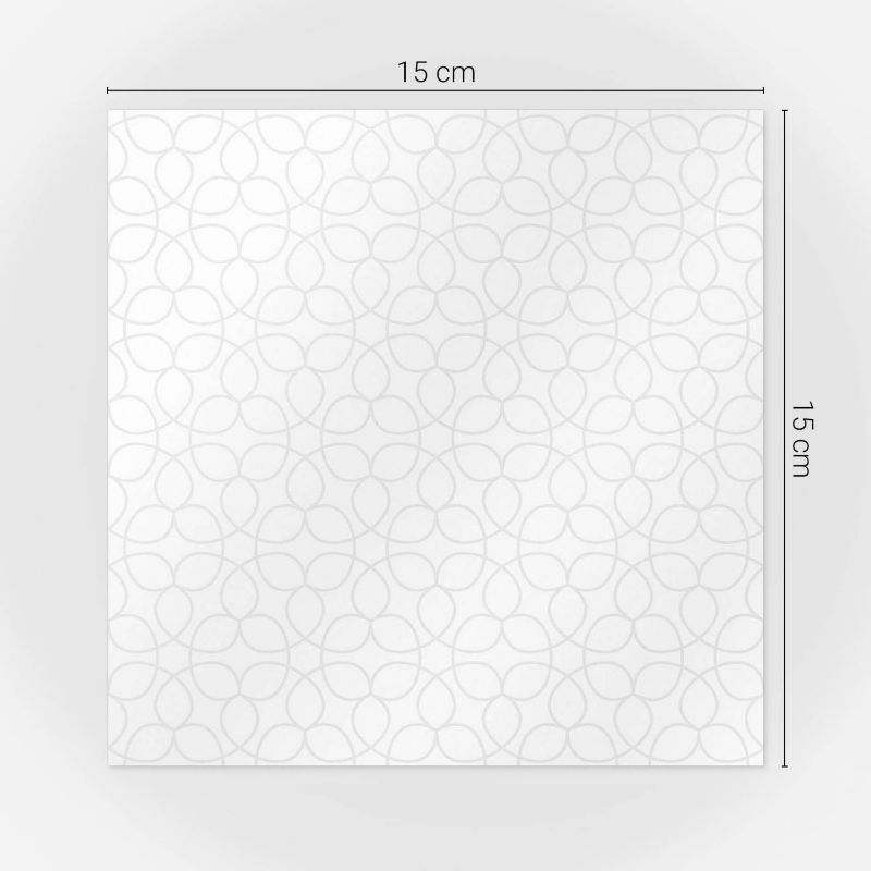 Naklejki na ścianę do kuchni Wallfluent 15x15 cm Sześciokątne kompozycje odświeżenie kafelek 24 szt.
