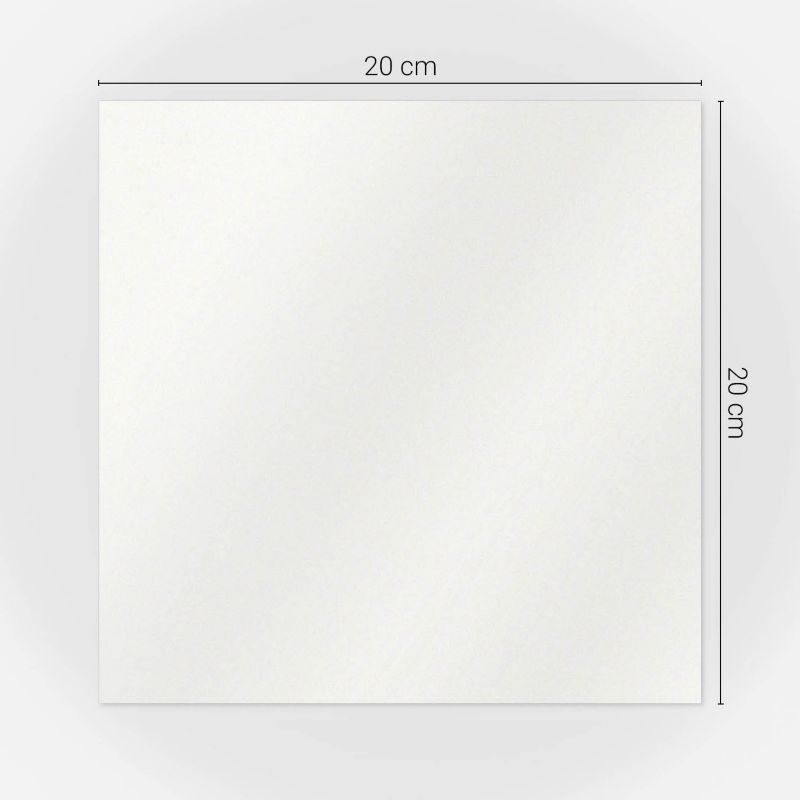 Naklejki na płytki Wallfluent 20x20 cm Kolor Ivory szybka renowacja 24 szt.