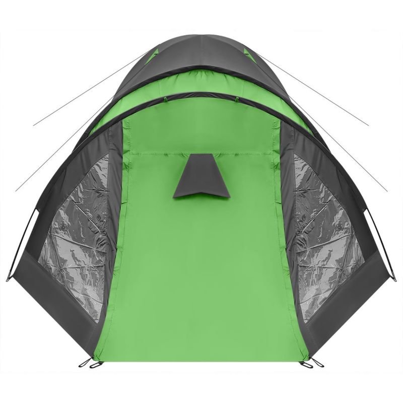 Namiot  Enero Camp  4 osobowy Cool czarno zielony  1szt