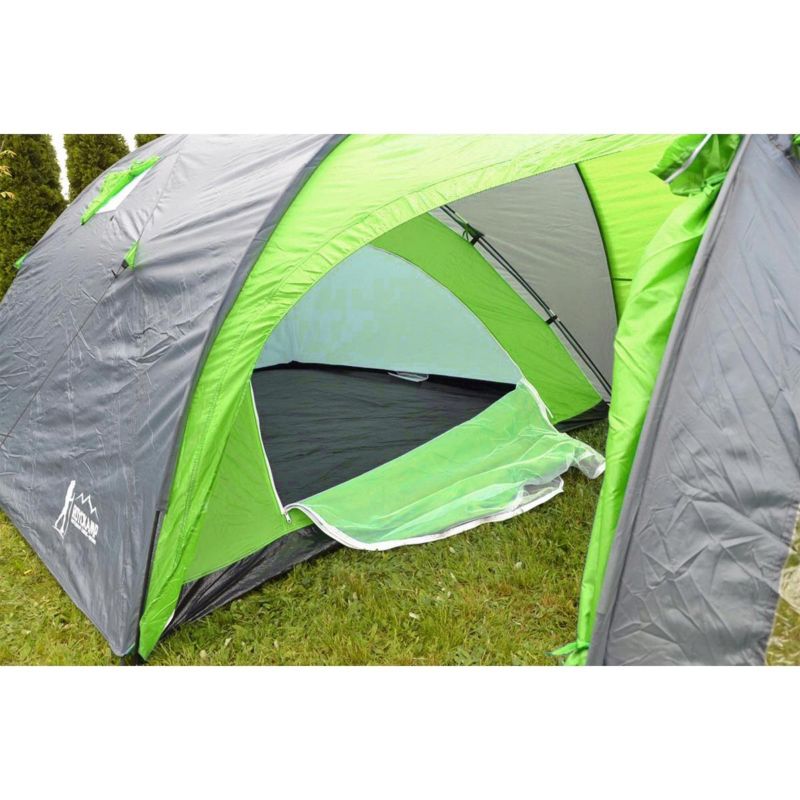 Namiot  Enero Camp  4 osobowy Cool czarno zielony  1szt