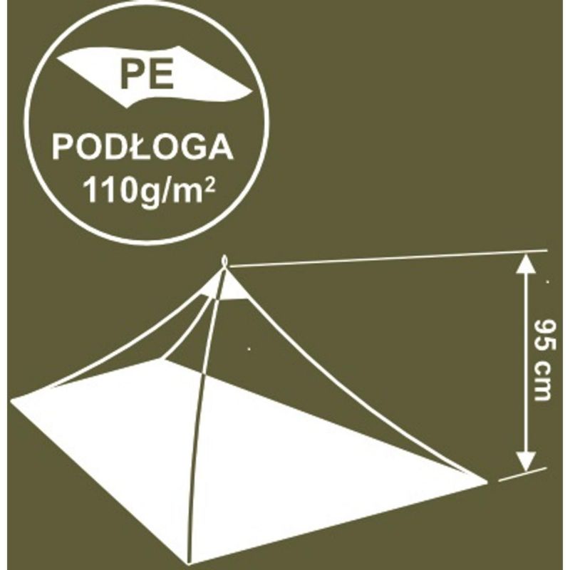 Namiot Enero Camp  moskitiera 200X120X95cm  1szt
