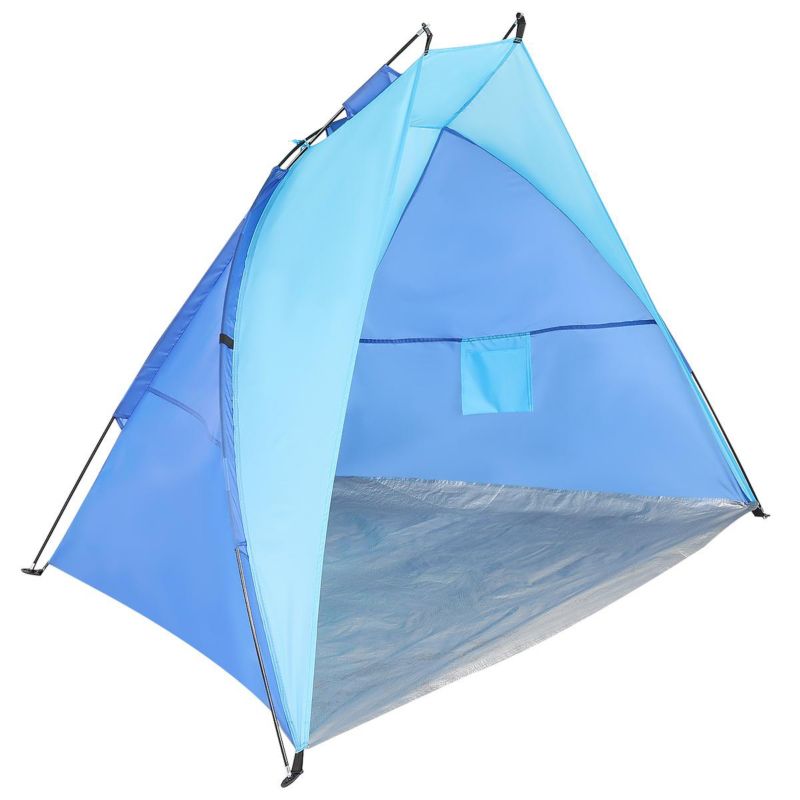 Namiot Enero Camp  osłona plażowa Sun 200X100X105cm niebiesko-granatowy  1szt