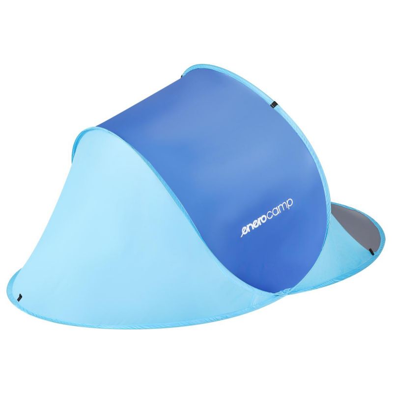Namiot Enero Camp  parawan plażowy samorozkładający 190X120X86cm granatowo- niebieski  1szt