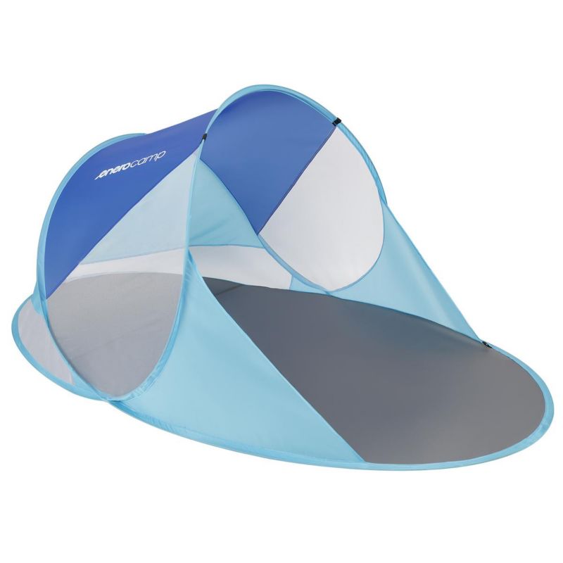Namiot Enero Camp parawan plażowy samorozkładający 190X120X90/70cm niebieski Pop-Up  1szt.