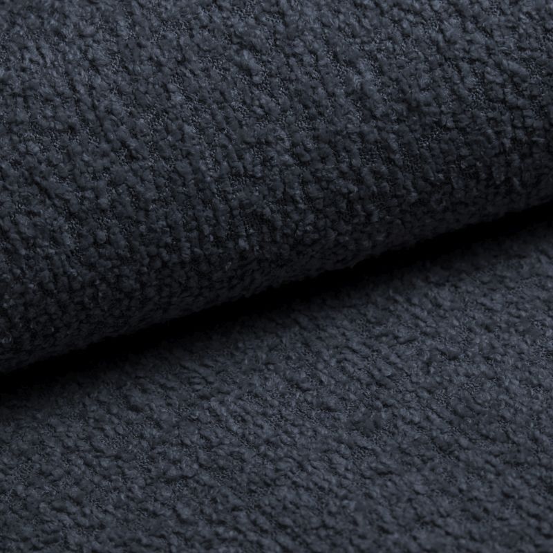 Narożnik Bettso Belis Boucle 216 x 165 cm z funkcją spania granatowy 1szt.