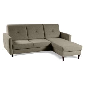 Narożnik Bettso Nordic 217x162 cm z funkcją spania ciemny beż 1szt.