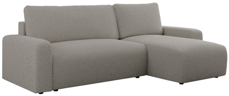 Narożnik MKS Meble ARGOS L uniwersalny szary boucle 1szt.