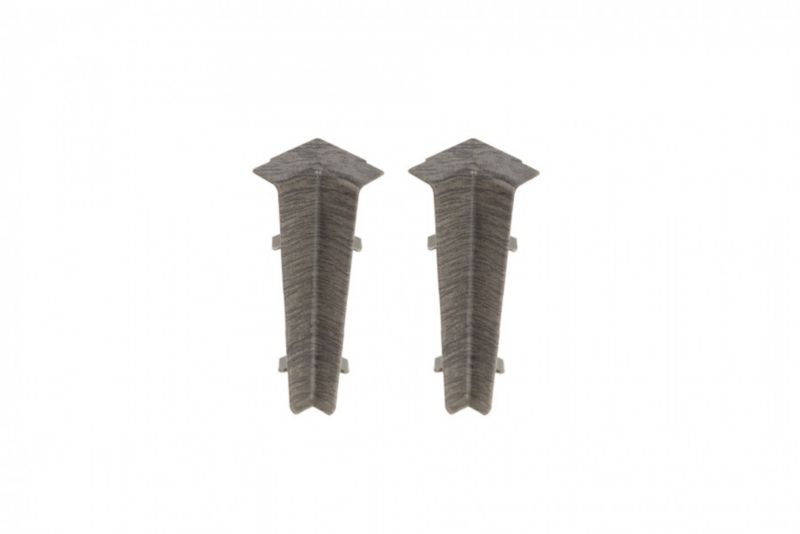 Narożnik wewnętrzny do listwy Cezar Hi Line Dąb Olivier mat 22x75x20mm PVC 1 kpl.