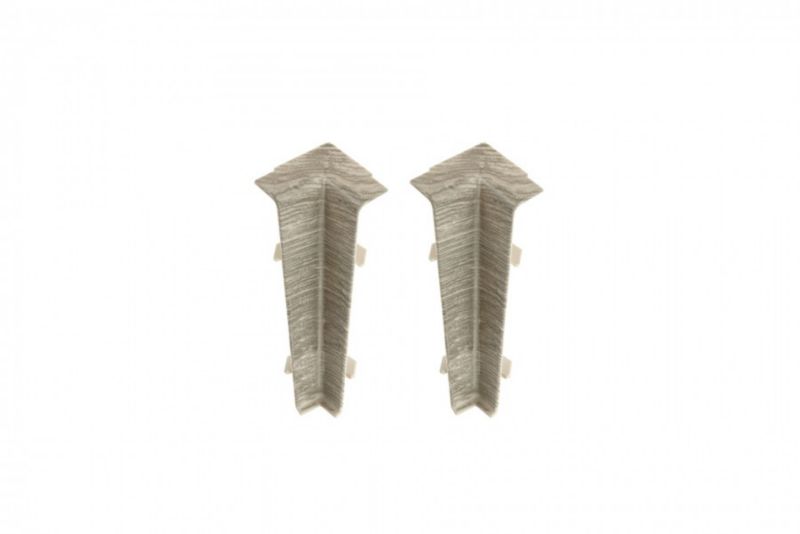 Narożnik wewnętrzny do listwy Cezar Hi Line Dąb Toskania mat 22x75x20mm PVC 1 kpl.