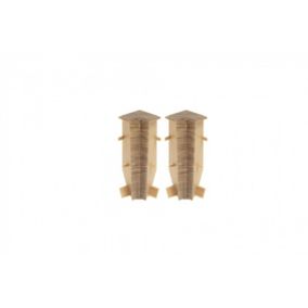 Narożnik wewnętrzny do listwy Cezar Masterline Heraklion mat 15x60x20mm PVC 1 kpl.
