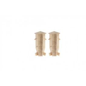 Narożnik wewnętrzny do listwy Cezar Masterline Rocky Kanada mat 15x60x20mm PVC 1 kpl.