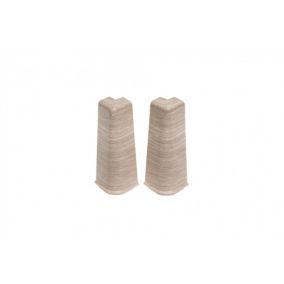 Narożnik zewnętrzny do listwy Cezar Hi Line Prestige Dąb Alcanta mat 22x75x20mm PVC 1 kpl.