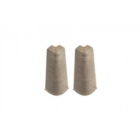 Narożnik zewnętrzny do listwy Cezar Hi Line Prestige Dąb Celtycki mat 22x75x20mm PVC 1 kpl.
