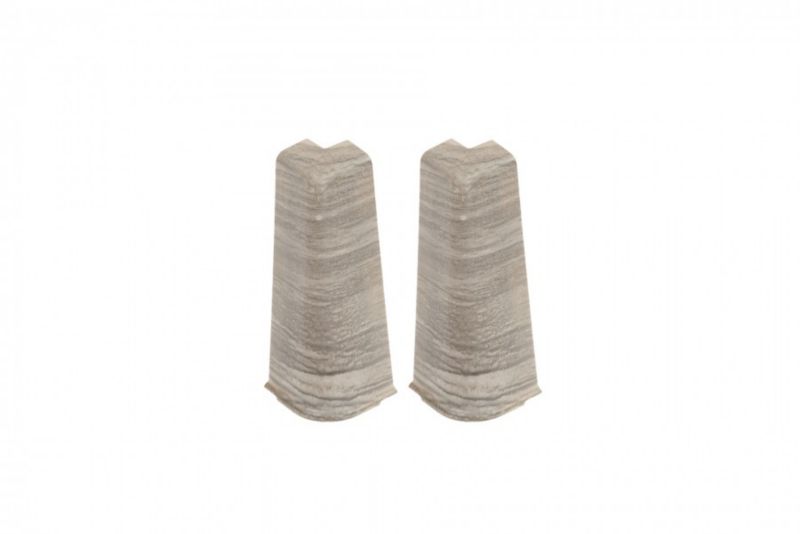 Narożnik zewnętrzny do listwy Cezar Hi Line Prestige Dąb Sardynia mat 22x75x20mm PVC 1 kpl.