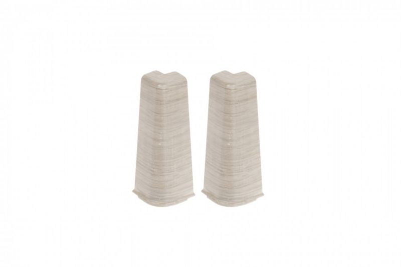 Narożnik zewnętrzny do listwy Cezar Hi Line Prestige Sosna Sieviernaja mat 22x75x20mm PVC 1 kpl.